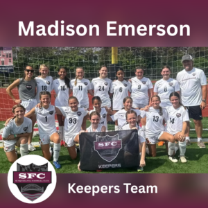 Madison Emerson-Keeper Team-SFC Fundraiser