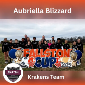 Aubriella Blizzard-Kraken Team-SFC Fundraiser