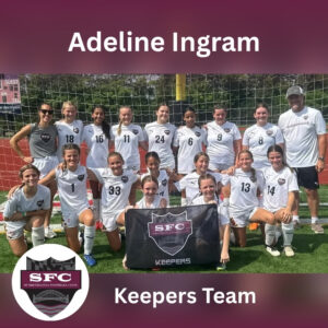 Adeline Ingram-Keeper Team-SFC Fundraiser