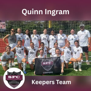 Quinn Ingram-Keeper Team-SFC Fundraiser