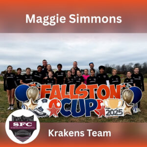 Maggie Simmons-Kraken Team-SFC Fundraiser