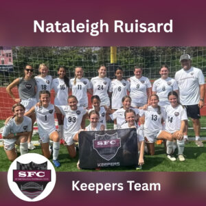 Nataleigh Ruisard-Keeper Team-SFC Fundraiser