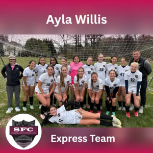 Ayla Willis-Express Team-SFC Fundraiser