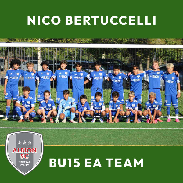 Nico Bertuccelli - BU15 EA Team