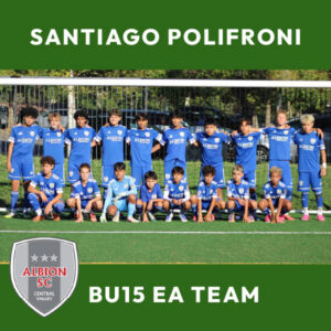 Santiago Polifroni - GU15 EA Team