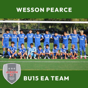 Wesson Pearce - GU15 EA Team