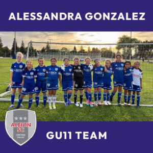 Alessandra Gonzalez - GU11 Team