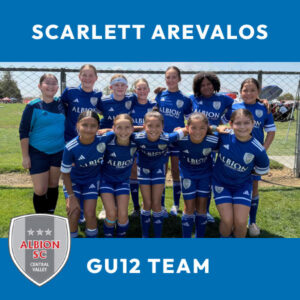 Scarlett Arevalos - GU12 Team