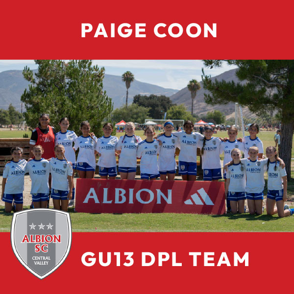 Paige Coon - GU13 DPL Team