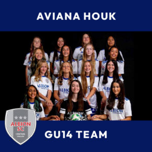 Aviana Houk - GU14 Team