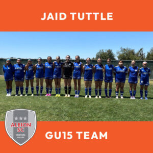 Jaid Tuttle - GU15