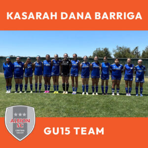 Kasarah Dana Barriga - GU15