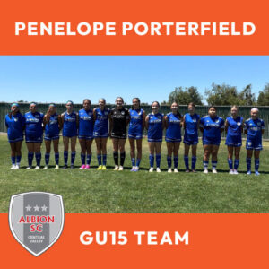 Penelope Porterfield - GU15