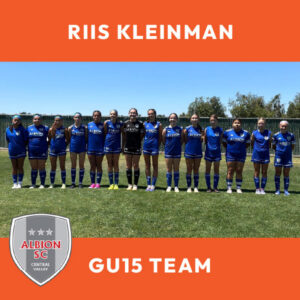 Riis Kleinman - GU15