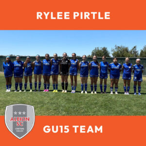 Rylee Pirtlee - GU15