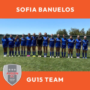 Sofia Banuelos - GU15