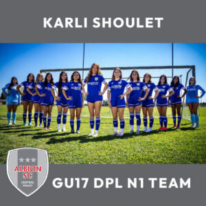 Karli Shoulet - GU17 DPL N1 Team