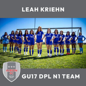 Leah Kriehn - GU17 DPL N1 Team