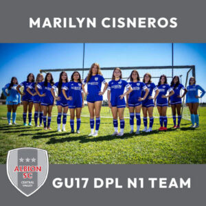 Marilyn Cisneros - GU17 DPL N1 Team