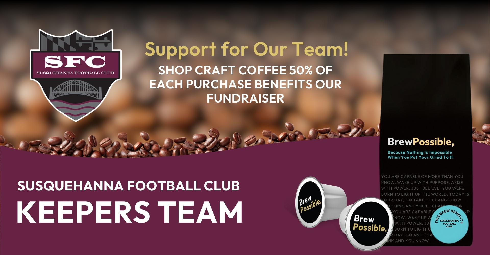 Aamia Westcott-Keeper Team-SFC Fundraiser